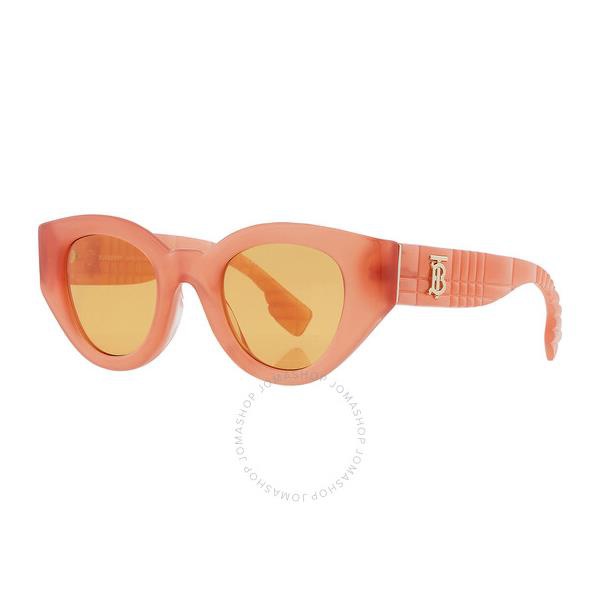 버버리 버버리 Burberry Meadow Orange Cat Eye Ladies Sunglasses BE4390F 4068/7 47