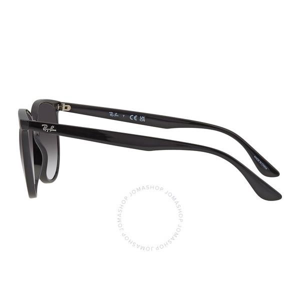  레이밴 Ray-Ban Gray Gradient Square Ladies Sunglasses RB4378 601/8G 54