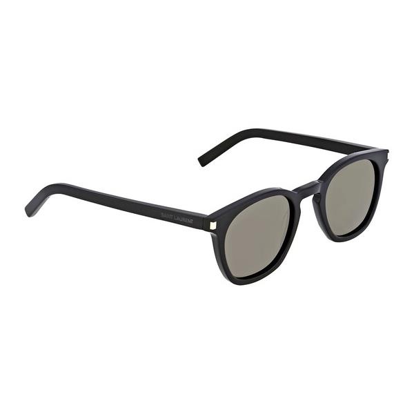 생로랑 생로랑 Saint Laurent Grey Cat Eye Ladies Sunglasses SL 28 002 49