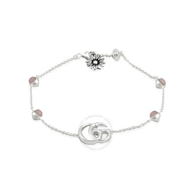 구찌 Gucci Double G Bracelet With Flower YBA527393002