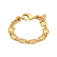 모스키노 Moschino Gold Teddy Bear Chain Bracelet A9134-8442-0606