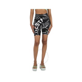 아디다스 바이 스텔라 맥카트니 Adidas By 스텔라 맥카트니 Stella Mccartney Ladies Truecasuals Scuba Shorts HR4402-WHITE/BLACK