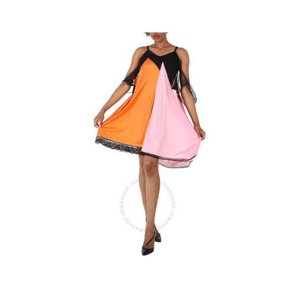버버리 버버리 Burberry Midi Dress In Bright Orange 4562661