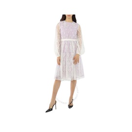 버버리 Burberry Ladies Lace Overlay Dress 4547183