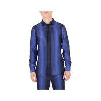 모스키노 Moschino Striped Long-Sleeved Shirt A0206-5259-1297