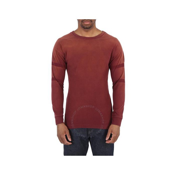 메종마르지엘라 메종마르지엘라 Maison Margiela Burgundy Four-Stitch Detail Sweatshirt S50GC0662S23986248