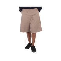 앰부쉬 Ambush Mens Kaki Cotton Knee-Length Shorts BMCT001S23FAB001-6300