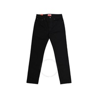 Kenzo Mens Rinse Black Denim Bara Slim Jeans FD55DP1016C1.BM