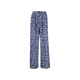 발렌시아가 Balenciaga Mens All-Over Logo Print Pyjama Trousers 658883 TNL05 4644