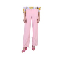 모스키노 Moschino Ladies Pink Straight-Leg Trousers A0324-5424-0224