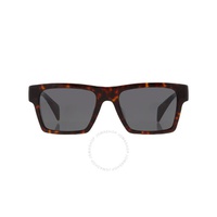 베르사체 Versace Dark Gray Rectangular Mens Sunglasses 0VE4445F108/8754