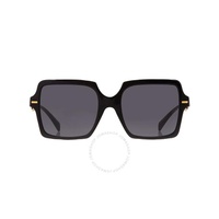 베르사체 Versace Dark Grey Square Ladies Sunglasses VE4441 GB1/87 55