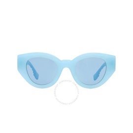 버버리 Burberry Blue Oval Ladies Sunglasses BE4390 408680 47