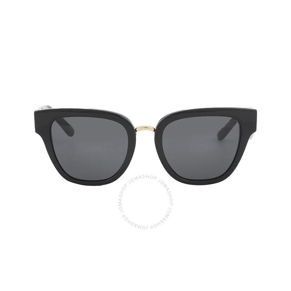 돌체앤가바나 돌체앤가바나 Dolce & Gabbana Dark Grey Butterfly Ladies Sunglasses DG4437 501/87 51