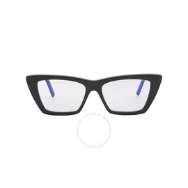 생로랑 Saint Laurent Grey Cat Eye Ladies Sunglasses SL 276 MICA 025 53