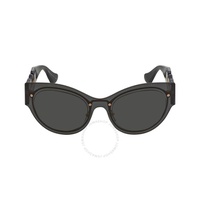 베르사체 Versace Dark Gray Cat Eye Ladies Sunglasses VE2234 100287 53