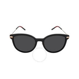 구찌 Gucci Grey Cat Eye Ladies Sunglasses GG1196SK 003 56
