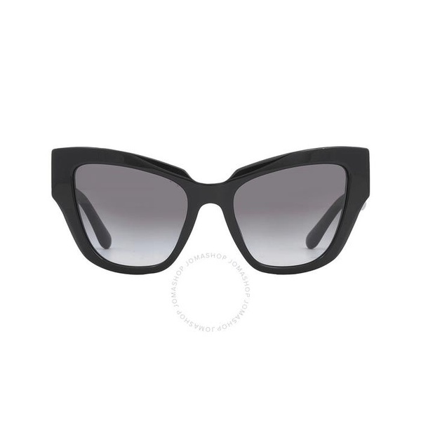 돌체앤가바나 돌체앤가바나 Dolce & Gabbana Gray Gradient Cat Eye Ladies Sunglasses DG4404 501/8G 54