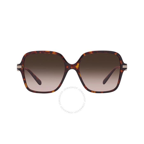불가리 Bvlgari Brown Gradient Square Ladies Sunglasses BV8248 504/13 55