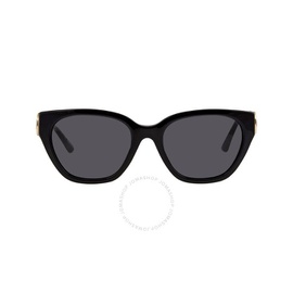Michael Kors Lake Como Dark Grey Solid Cat Eye Ladies Sunglasses MK2154 300587 54