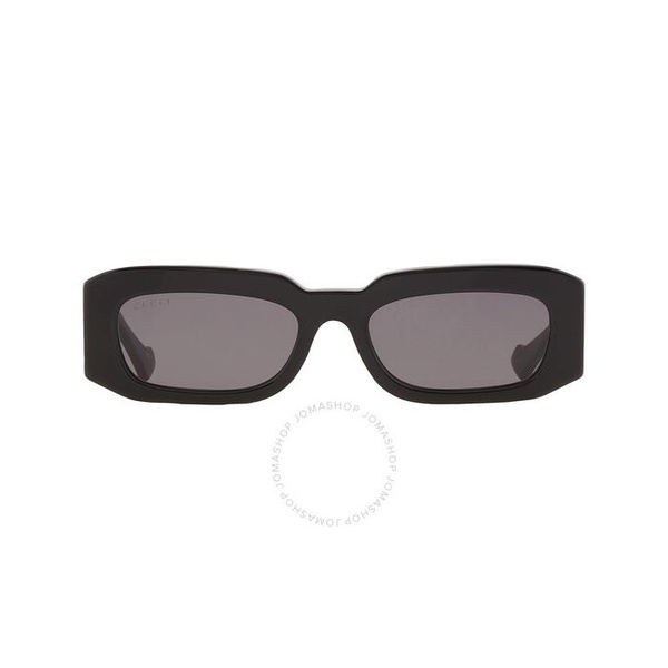 구찌 구찌 Gucci Grey Rectangular Mens Sunglasses GG1426S 001 54