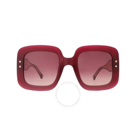 Carolina Herrera Burgundy Shaded Square Ladies Sunglasses CH 0010/S 0LHF/3X 52