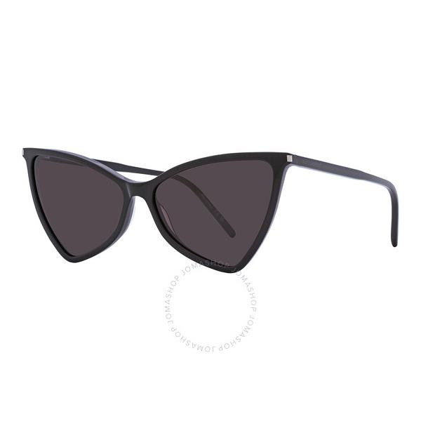 생로랑 생로랑 Saint Laurent Black Butterfly Ladies Sunglasses SL 475 JERRY 001 58