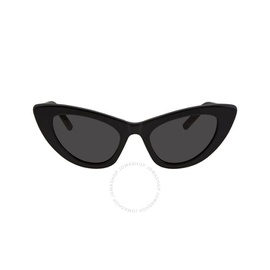 생로랑 Saint Laurent Grey Cat Eye Ladies Sunglasses SL 213 LILY 001 52