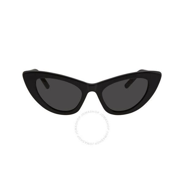 생로랑 생로랑 Saint Laurent Grey Cat Eye Ladies Sunglasses SL 213 LILY 001 52