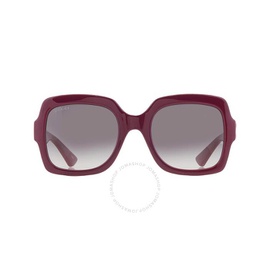 구찌 Gucci Grey Square Ladies Sunglasses GG1337S 007 54