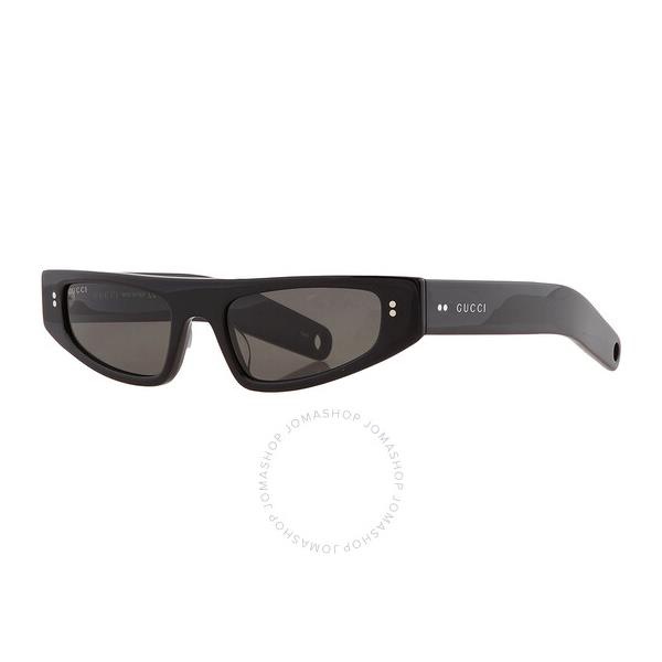구찌 구찌 Gucci Grey Browline Ladies Sunglasses GG1634S 003 51