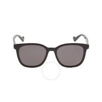 구찌 Gucci Dark Grey Square Unisex Sunglasses GG1001SK 001 55