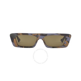 구찌 Gucci Brown Rectangular Mens Sunglasses GG1331S 006 54