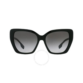버버리 Burberry Tamsin Grey Gradient Butterfly Ladies Sunglasses BE4366 39808G 55