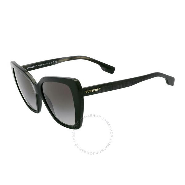 버버리 버버리 Burberry Tamsin Grey Gradient Butterfly Ladies Sunglasses BE4366 39808G 55