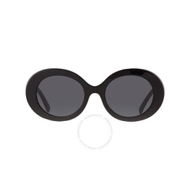돌체앤가바나 Dolce & Gabbana Darkj Grey Oval Ladies Sunglasses DG4448 501/87 51