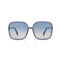 디올 DIORSTELLAIRE Blue Pink Gradient Sport Ladies Sunglasses CD40006U 92W 59