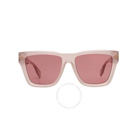 마크 제이콥스 Marc Jacobs Burgundy Square Ladies Sunglasses MJ 1002/S 0FWM/4S 55