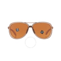 오클리 Oakley Split Time Prizm Bronze Polarized Pilot Ladies Sunglasses OO4129 412923 58