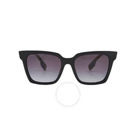버버리 Burberry Maple Gray Gradient Square Ladies Sunglasses BE4335 39298G 53