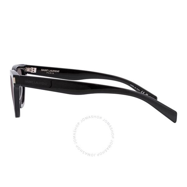 생로랑 생로랑 Saint Laurent Dark Grey Smoke Cat Eye Ladies Sunglasses SL 462 SULPICE 001 53
