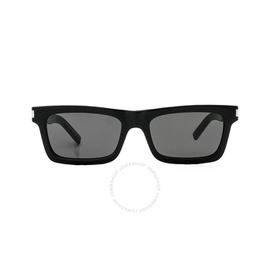 생로랑 Saint Laurent Black Rectangular Ladies Sunglasses SL 461 BETTY 001 54