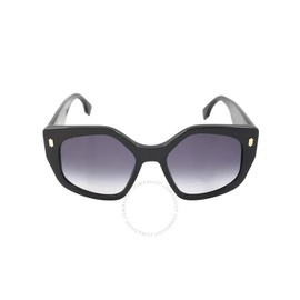 펜디 Fendi Gradient Blue Geometric Ladies Sunglasses FE40017I 01W 55