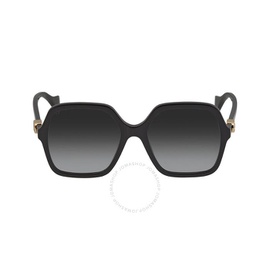 구찌 Gucci Grey Square Ladies Sunglasses GG1072S 001 56
