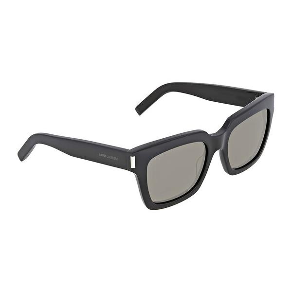 생로랑 생로랑 Saint Laurent Smoke Square Ladies Sunglasses BOLD 1 002 54