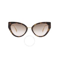 펜디 Fendi Demo Cat Eye Ladies Sunglasses FE40014U 55F 54