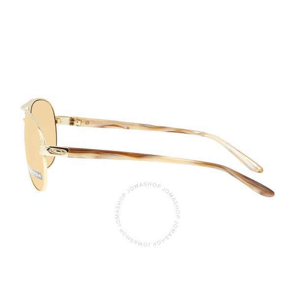 오클리 오클리 Oakley Feedback Prizm Rose Gold Polarized Pilot Ladies Sunglasses OO4079 407937 59