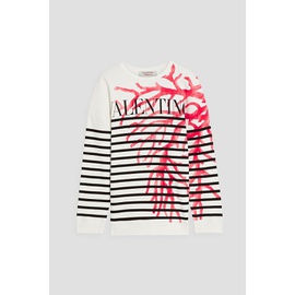 발렌티노 VALENTINO Printed French cotton-blend terry sweatshirt 1647597296243895