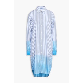마르니 MARNI Degrade striped cotton-poplin midi shirt dress 1647597291224961