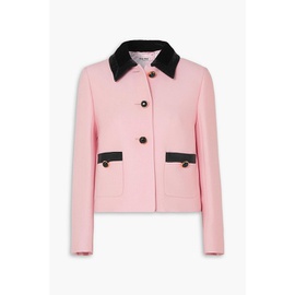 MIU MIU Sequin-embellished velvet-trimmed cady jacket 1647597305151732